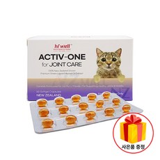 하이웰 펫 고양이 액티브 원 for 조인트 케어 60소프트젤 캡슐, 1개