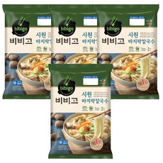 @@@@@ 797979 비비고 시원 바지락 칼국수 642g x 4개