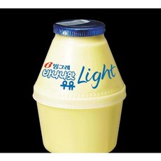 바나나맛우유라이트 빙그레 240ML, 1개