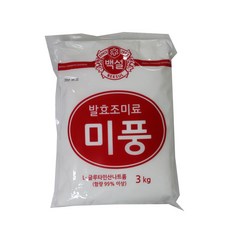 백설 미풍, 3kg, 1개