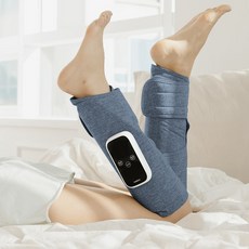 멜킨 공기압 종아리 마사지기 무선 엘프리 온열 다리 안마기, 종아리 마사지기_브리즈 그레이, 종아리 마사지기_브리즈 그레이