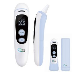 온맘 귀 적외선 체온계 접촉 비접촉 식약처인증 의료기기 GNC-4, 1세트