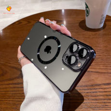 The starry sky 아이폰14프로 케이스 휴대 전화 쉘에 적합 iPhone14promax 마그네틱 iphone14pro 보호 쉘 초박형 13 방진 럭셔리 투명