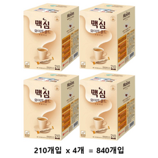 맥심 화이트 골드 커피믹스, 11.7g, 840개입, 1개