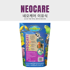 [새초롬샵]앵무새 네오케어 이유식 450g (새모이) 조류 외 햄스터 보충식 등
