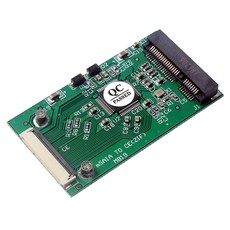 Zeyuan 미니 Pci-e Msata Ssd-40pin ZIF CE 어댑터 변환기 카드 모듈 보드, 6.3x3.5x0.7cm, 설명한대로, 설명한대로