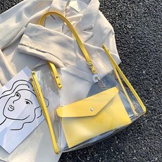 쿨썸머 사각시스루 빅사이즈 미니백 숄더백 (5color) S200513S013BAG