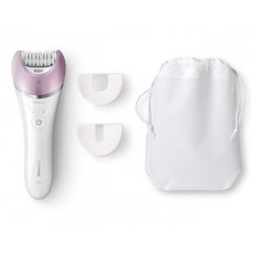 Philips Beauty 필립스 사티 넬 고급 헤어 제거 모근 제거기 다리를 들어 겨드랑이 비키니 & 페이스 (Bre615)