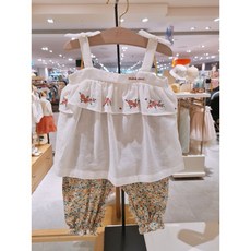 밍크뮤자수민소매블라우스