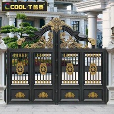 철문 주물휀스 주물펜스 쿠테시안 빌라 대문마당 알루미늄 대문 합금 양문형 대문가용 마을, 01 특권약정금