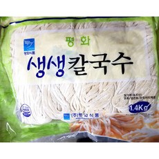 평화 생생칼국수사리 냉장 칼국수면생칼국수 생면 7인분, 1.4kg, 1개