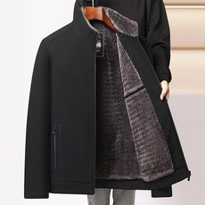 남성 하프 코트 캐주얼 자켓 겨울 슬림핏 정장 모직 덕다운