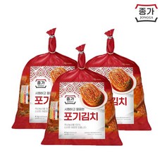 종가집 종가 포기김치 12kg(4kgx3개), 3개, 상세 설명 참조