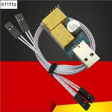 Usb 워치 독 타이머 카드 모듈 자동 재시작 ip 전자 시계 개 2 타이머 재부팅 lan 광업 게임 컴퓨터 pc 용|lan lan|lan card usblan module, 1개, Green, 단일