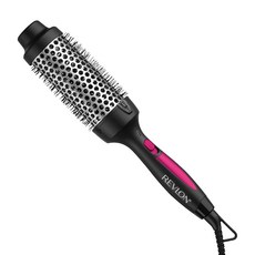 REVLON 퍼펙트 매치 핫 스타일러로 곱슬거림을 줄이고 광택을 높이다 | 핫 브러시로 컬을 생성하고 바디를 만들고 볼륨을 높이다 | 부드럽게 스타일링하고 바람을 확장합니다