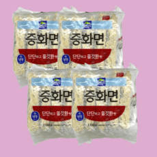 면사랑 중화면 1.15kg 4개 짬뽕면 짜장면 면사리