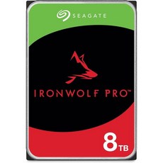 시게이트 IronWolf Pro 20 TB Enterprise NAS Internal HDD 하드디스크 CMR 3.5 Inch 6 Gb/s 7200 RPM 256 MB Cache, HDD Pro(Enterprise)_8TB, 상세참조, 1개