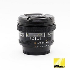 니콘 AF NIKKOR 20mm F2.8 광각단렌즈, 단일상품