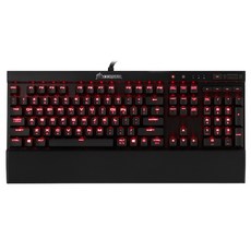 커세어 K70 LUX 적축 Red LED 기계식 키보드, 혼합 색상