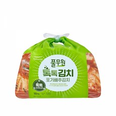 [생산직송] 풀무원 톡톡김치 포기배추김치 10kg, 1개