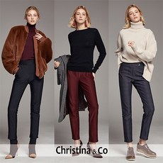 홈쇼핑히트 크리스티나앤코 패딩 앤 기모본딩팬츠 3종