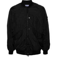 [스톤아일랜드] (당일) 24FW 크링클랩스 R-NY 블랙 자켓 811540923 V0029
