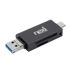 넥시 3D 카드리더기 USB 3.0 C타입, 0 NX-3N1CRS, 0 gray, 10개