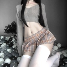 크리스마스 연말 섹시 코스튬 미니멀 웨어룩