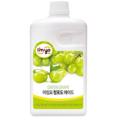 청포도에이드만들기