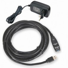 넥스트 USB3.0 리피터 연장케이블 + 케이블 아답터 NEXT-USB05U3PW