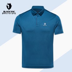 블랙야크 남성 여름 카라 등산 티셔츠 B 아이스 폴로티 S 1BYTSM4021 단정하고 심플한 데일리 쿨 반팔티