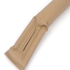 차량용 콘솔 자동차 사이드 팔걸이쿠션 시트, 아이보리, 1개