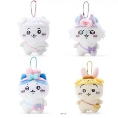 치이카와 X 먼작귀 X 농담곰 캐릭터 애니 팝업스토어 시리즈 애착 수면 인형/키링, 04