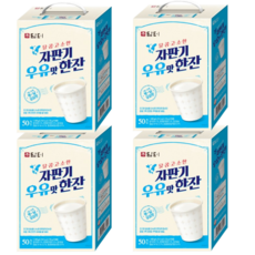 담터 자판기우유맛, 22g, 50개입, 4박스