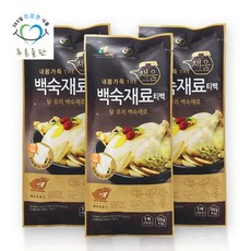 푸른들판 삼계탕 한방 재료(뽕나무+엄나무+오갈피+황기+당귀) 1봉(100g)x3개, 3개, 단품없음