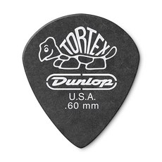 Dunlop 482P.50 Tortex 피치 블랙 재즈 III 미국 410114, 72팩, 추천 상품, .60mm, 1개
