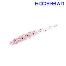 히든베이트 스콜 점발광 아징 볼락웜 2인치 루어, 02 Red-pearl, 1개