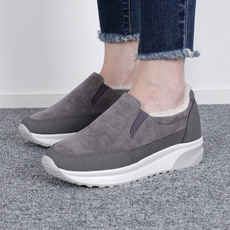 jw shoes털슬립온 방한화 겨울단화 키높이슬립온