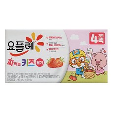 코스트코 요플레키즈 짜먹는 요플레 딸기 240g * 4팩 아이스박스+아이스팩 포장발송 / 짜먹는 요거트, 1세트, 240ml
