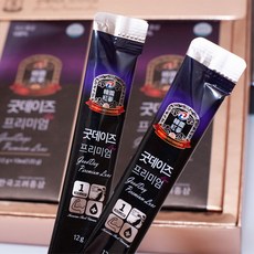 한국고려홍삼 홍삼정 굿데이즈프리미엄 홍삼진액+야관문 홍삼스틱 12g x 30포