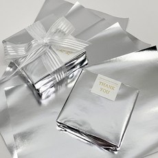 두바이 초콜릿 은박포장지 10p (정사각 PET용)