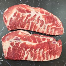 고기해적 시보드 스페어립 원육 수비드 돼지 통바베큐 2피스 아사도 바베큐립, 4.9kg, 1개