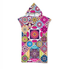 에스닉후드판초