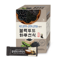 엄마사랑 스틱형 블랙푸드 하루선식 가루, (20g x 40포), 3개