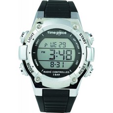 [타임 피스] Time Piece 시계 전파 시계 디지털 TPW-003SV