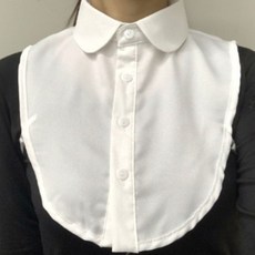 목카라레이어드 카라 니트 페이크셔츠