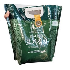 피코크 피코크 조선호텔특제육수 포기김치, 2.5kg, 1개