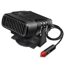 팬 자동 자동차 히터 열선 디 미스터 200W 히터 앞 유리 360도 회전 24V를 냉각 휴대용 난방, 보여진 바와 같이, 하나, 1개