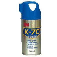 3M 윤활방청제 K-70 360ml_(BOX(24)), 개