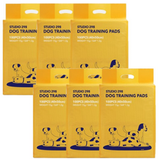  6개세트 스튜디오298 배변패드 600매 100매 6개입 